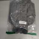 Hot Water Bottle with Foot Warmer Pad, Gray Rubber Foot Covering, Therapeutic Heat Pack (Gray)