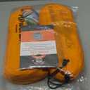 POWERLIX Camping Sleeping Pad 2 Pack, Foot Pump Sleeping Pad for Camping with Built in Pillow, Inflatable Camping Mat, Lightweight Compact Air Mattress Pad for Backpacking Hiking Travelling