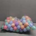 GOGOSO Ball Pits Balls for Toddlers Pack of 50 100 200 Plastics Shape Ball Non-Phthalate Non-BPA Non-Toxic 2.2-Inch Crush Proof Play Balls (Macaron Colors)