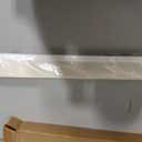 LazBlinds No Drill Zebra Blinds for Windows 23" W x 64" H, Cream