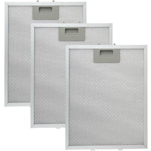 W10169961A Range Hood Filter Replacement 5 Layer Aluminum Mesh Hood Grease Filter Fit for Whirlpool, Kitchen Aid, Jenn-Air Range Hoods(3PCS)