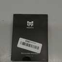 MNGARISTA 2-Pack Retractable Keychain, Heavy Duty 10 OZ Retraction 3K Carbon Fiber ID Badge Reel, Carabiner Badge Holder Hook Upgraded 31.5" Stainless Steel Cord Lanyard with Clip Strap and Key Ring