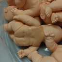 Tasdurian 16 Pcs Funny Baby Shower Chancla Game Activities Baby Shower Games How to Throw The Chancla at Their Bad Ass Doll Babies Showers Game Gender Reveal for Adults, 7.7 x 4.9 Inch, Cute Style