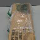 WOPITUES Wood Floating Shelves Set of 6, Shelves for Wall Decor, Farmhouse Shelf for Bedroom, Bathroom Storage Shelves, Book Shelves for Living Room - Rustic Brown (16.5 Inch)