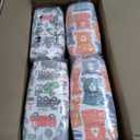 The Honest Company Comfort Dry Disposable Daytime Diapers for Sensitive Skin, Hypoallergenic, Beary Cool + Big Trucks, Super Club Box Size 6 (35 lbs), 68 Count