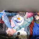 Northwest Frozen Micro Raschel Throw Blanket, 46" x 60", New Family