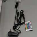 MQ 16 in Submersible LED Aquarium Light, 2.5W Color Changing Fish Tank Light with Remote Control, IP68 Crystal Glass 18 LEDs Lights Bar, for Fish Tank 20-25 inch