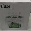 HAWK'S WORK FS-i6X 10 Ch Transmitter, 2.4GHz RC Controller with FS-iA6B Receiver for Drone Multirotor Airplane Helicopter Car Tank Boat (i6X+ iA6B)