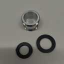 2pcs Faucet Aerator Adapter,20mm Male To 22mm Male Fine Thread Brass Sink Faucet Adapter for Connecting