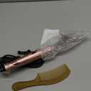 Heated Round Brush 1/2 Inch Small Curling Brush,Volumizing Thermal Brush 0.5 Inch Ceramic Tourmaline Heated Hot Ionic Iron, Tiny Curling Wand Hair Styler Tool (Pink, 0.5 inch)