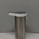 Automatic Soap Dispenser Touchless, Stainless Steel 11.5 oz 3 Levels Adjustable Hand Soap Dispenser with Rechargeable Sensor Pump for Kitchen & Bathroom Liquid Soap