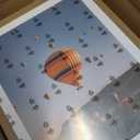 16x20 Picture Frame Rustic Brown with 14x18 Mat for 40 x 50cm Diamond Art Painting, Display Photo 14x18 with Mat or 16 x 20 Without Mat, Wall Hanging Large Frame with Plexiglass, Rustic Brown