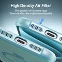 Magnetic Invisible Stand Designed for iPhone 15 Pro Max Case [Military Drop Protection] [Compatible with MagSafe] Shockproof Slim Translucent Matte Cover for iPhone 15 Pro Max Phone Case 6.7", Blue