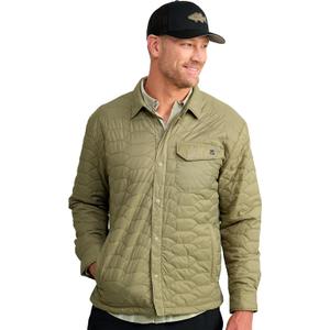 HUK - Men's Scale Shacket, DWR Insulated Performance Fishing Shirt Jacket (X-Large, Overland Trek) HUK - Men's Scale Shacket, DWR Insulated Performance Fishing Shirt Jacket (X-Large, Overland Trek)