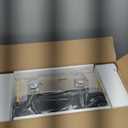 LERIKA 23" Tabletop Propane Gas Grilddle With Lid for Outdoor Kitchen Barbecue Grill, Non Stick Enamel/Durable Stainless Steel/1 Burner Portable Flat Top Grills