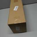 Curtain Rods for windows,1" Diameter Curtain Rod, 32-240" Standard Decorative Window Curtain Rod Set with Brackets for bathroom Kitchen Bedroom Window, Black