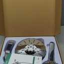 High Pressure Rain Showerhead Combo, 2026 Magnetic Shower Head Set with Detachable 8-Mode Handheld Shower Spray, Adjustable Angle Dual Showerhead System with Built-in Magnetic Docking and Power Jets (Chrome)