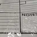 18" x 24" Erasable Undated One Month Laminated Wall Calendar Monthly Planner Blank Reusable Perfect for Organizing Home Office Academic Schedules w/FREE ERASE MARKER