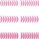60 Pack Eyelash Lift Rods Silicone Pads Set 5 Sizes Perm Pads and Lash Lift Rods for Eyelash Perming Curler Reusable Silicone Shields for Makeup Beauty Tool Lifted Lashes (Pink)