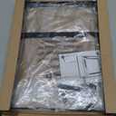 Hanging File Folder Frame 2 Sets, Legal/Letter Size,15.2W 9.25H,Hanging Folders Holder for Desktop Organizer and Metal Rail in Filing Cabinet Drawer