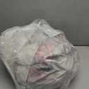 Lofaris Happy Valentine's Mothers Day Backdrops Brick Wall Wood Door and Red Rose Flower Love Heart Lights Background Birthday Baby Shower Party Decor Portrait Photo Booth Props 10x10ft