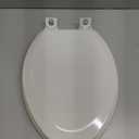 PROFLO PFTSWSC2000 Elongated Closed-Front Toilet Seat with Soft Close and Easy Clean - White