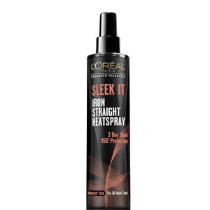 L'Oral Paris Advanced Hairstyle Sleek It Iron Straight Heat Spray, 5.7 Ounce
