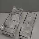 Metal Glove Holder for Wall Mount(2 PACK),Glove Box Holder Wall Mount for laboratory,Healthcare, Hospital, Restaurants,Black Medical Glove Holder with Mounting Accessories Included