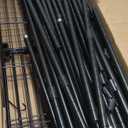 Ulif E10 Clothes RackWith Stretchable Hanger RodFreestanding Clothing Racks for Hanging ClothesAdjustable Closet Organizer SystemPortable Garment Rack 73-97"W x 15" D x 72" HMax Load 800LBSBlack