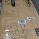VASAGLE 23.6 Nightstands, LED Lights, Charging Station, 2 Drawers, 1 PACK