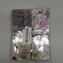 CREATCABIN 4Pcs Vintage Metal Tin Box Card Holder Rectangular Tinplate Box Containers Christmas Small Wrap Boxes with Lids Hinged Storage Cans for Home Kitchen Candles Jewelry Coin Cake Biscuits