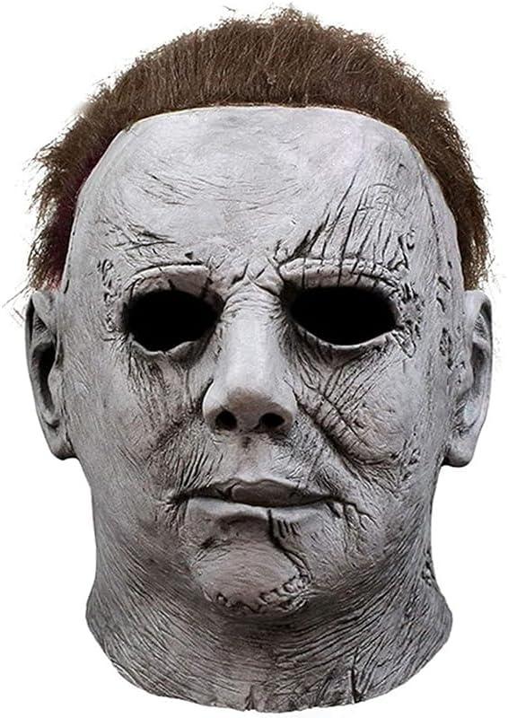 Michael Myers Mask, Halloween Horror Masquerade Cosplay Party Mask, Michael Myers Costume Scary Cosplay