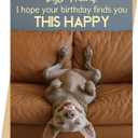 2 x Funny Best Friend Birthday Card, Best Friend Birthday Gift for Women