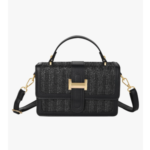 Straw Crossbody Bags for Women Summer Straw Clutch Bag Woven Beach Purse Vacation Handbags