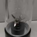 Mulli Portable Blender,USB Rechargeable Personal Mixer for Smoothie and Shakes, Mini Blender with Six Blades for Baby Food,Travel,Gym(Update) (14oz, Black)