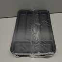 2 x Aujen Silverware Organizer - Expandable Kitchen Drawer Organizer, Adjustable Utensil Organizer, Cutlery Tray for Forks, Knives, Multipurpose Kitchen Organizers and Storage Solution, Black, Medium