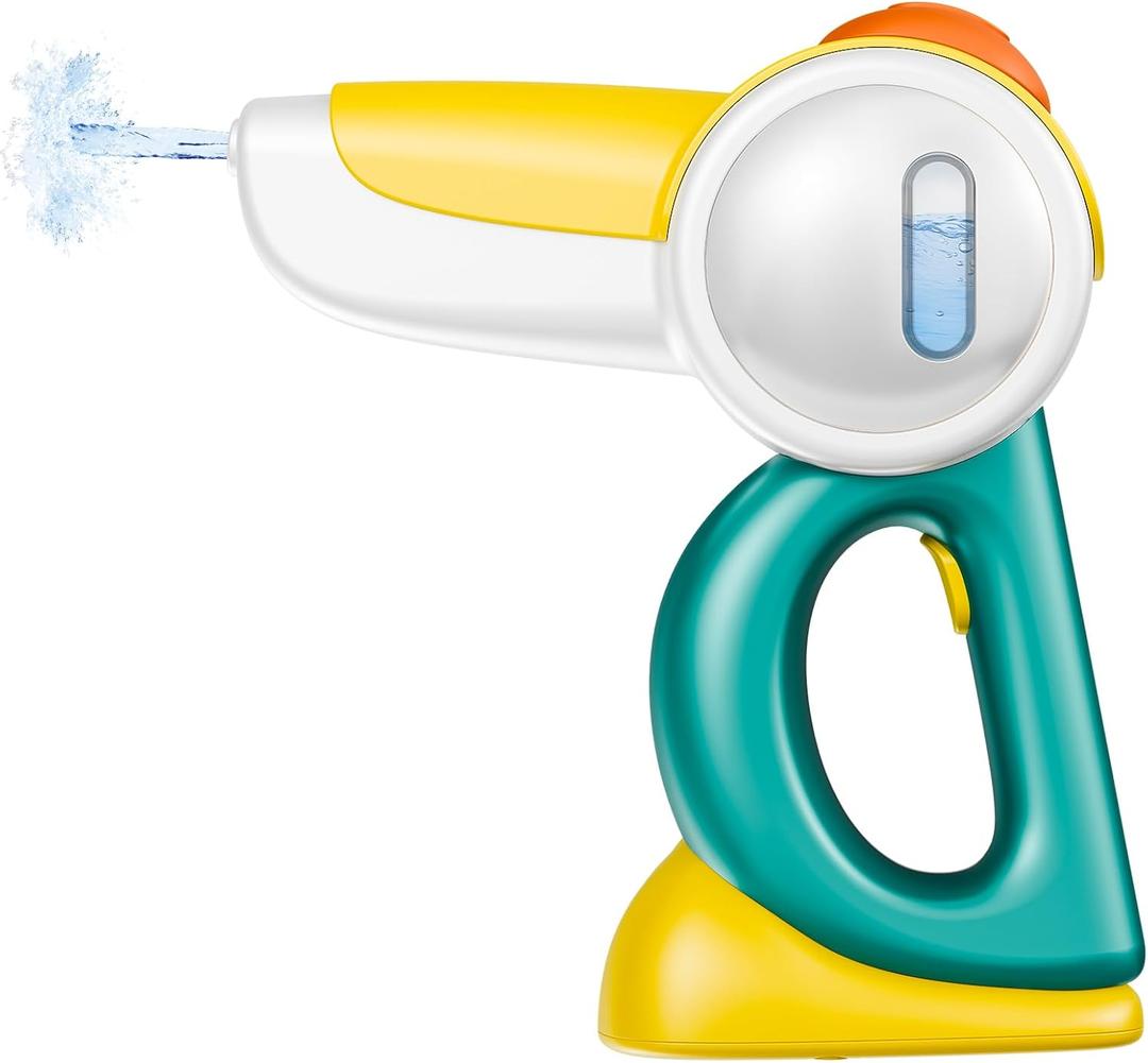 Electric Water Gun for Kids & Adults, Automatic Water Blaster with 600ml Large Tank, 28 Ft Long Range & 300+ Shots Per Fill for Ipx7 Waterproof Automatic Water Gun, Summer Pool Beach Toy Gift