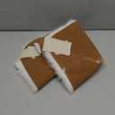 2 Pcs Heel Protectors for Pressure Sores Sheepskin Heel Pads Soft Foot Cushions Pad Protectors Adjustable Foot Pillows with Securing Strap for Bed Sore Ankle Ulcers (Brown)