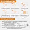 10 x Luminous Christmas Temporary Tattoos for Kids - 120 Pieces Christmas Glow in The Dark Tattoos Stickers for Boys and Girls,Christmas Party Favors for Kids Stocking Stuffers and Gifts 10 Sheets