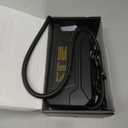 150 PSI Tire Inflator Portable Air Compressor, 12V DC Auto Shutoff Air Pump with Digital Pressure Gauge and Emergency LED Light for Car Tires, Bicycle & Balloons, Black