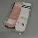 Pilates Socks with Grips for Women Long Non-Slip Yoga Grippy Socks for BarreBalletDance & HospitalAnti-Skid Workou (US, Numeric, 5.5, 10, Regular, Regular, 2, Black/White/Grey/Pink)