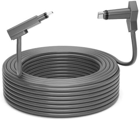 Starlink Cable Gen2 50FT/15M for Starlink Gen 2 Standard Kit, Replacement Extension Star Link V2 Cable Waterproof Grey