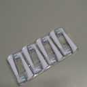 8 Pcs IO Replacement Heads Compatible with Oral b iO 2/3/4/5/6/7/8/9/10/Deep Clean Electric Toothbrush, Brush Heads Compatible with Oral b iO for Teeth Clean (White)