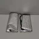 XCBYT Car Window Shades - 4 Pack Car Window Covers 99% UV Protection Magnetic Fordable Privacy Sun Shade for Baby (Silver)