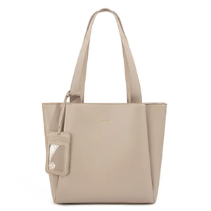 Bags for Women 15.6 Inch - Laptop Tote Bag with Zip Compartments - Large PU Leather Office Purse Computer Briefcase