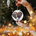 2 x Bookshelf Ornament 2025 - Book Ornament, Just a Girl Who Loves Books,Gift for Readers, Librarians, Teachers, Bibliophile Gifts, Literary Holiday Tree Decor