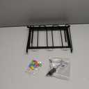 KitchenKlip Wine Glass Rack | Hanging Under Cabinet Holder for Stemware Storage