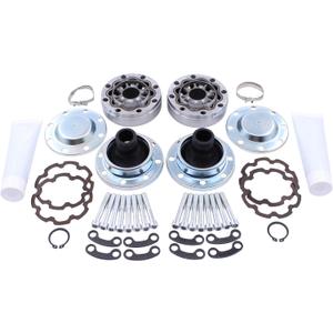 MOTOKU Forward and Rearward Rear Prop Drive Shaft CV Joint Rebuild kit for Jeep Wrangler 2007-2017