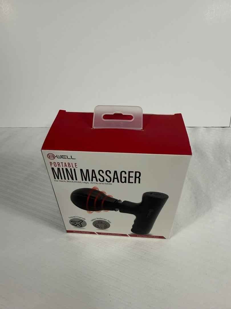 DI FF Bwell Portable Mini Massager Black