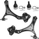 Front Lower Control Arm and Ball Joint Kit Compatible with 2013-2017 Honda Accord (Automatic Transmission) | Replace# K642509, K642517, K500315